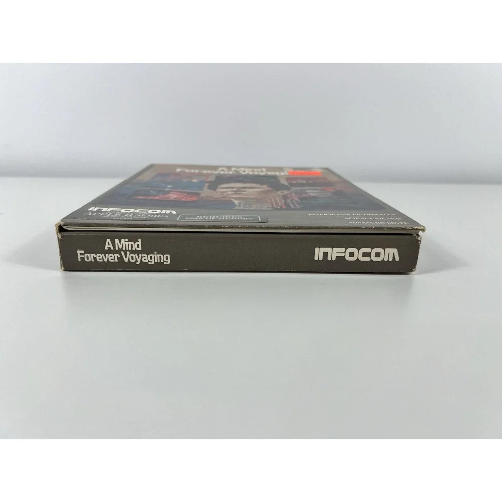 A Mind Forever Voyaging Apple II PC Infocom 1985 RARE w/Pen